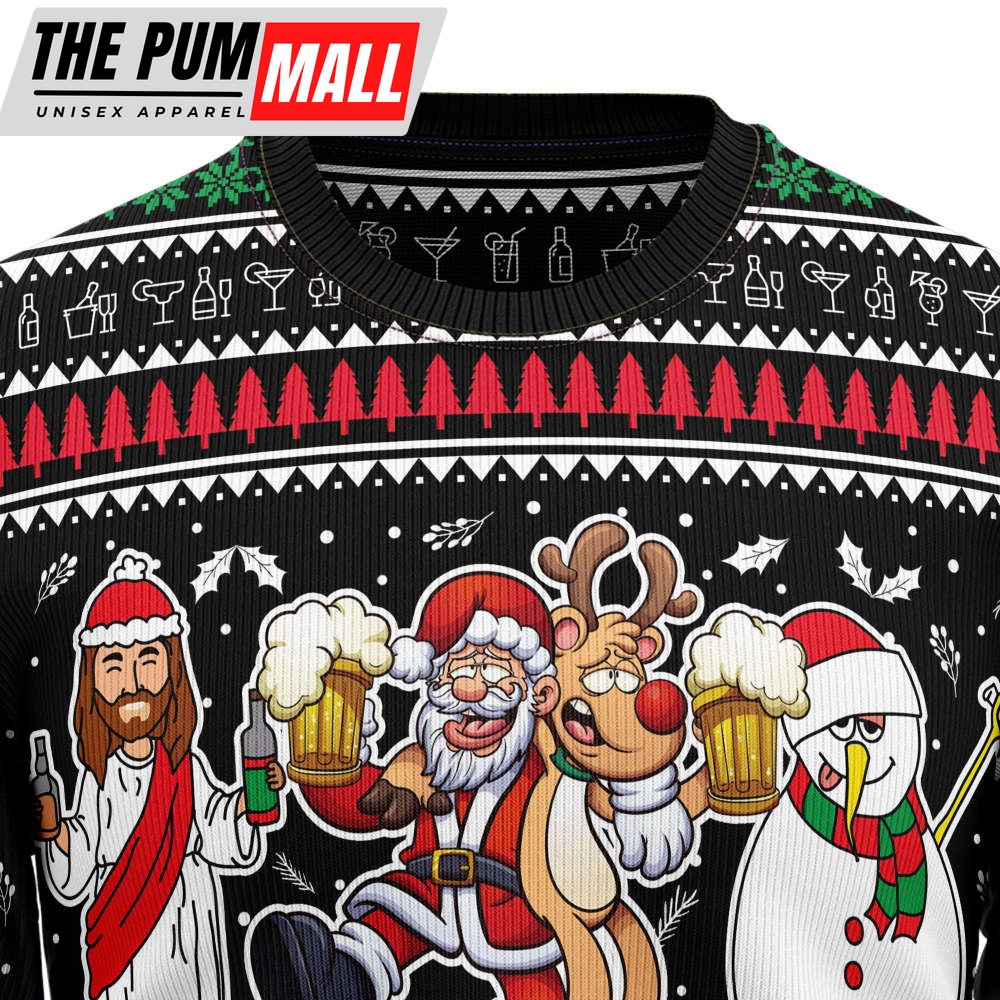 santa-claus-jesus-friend-ugly-christmas-sweater-gift-5gbt1rlu Santa Claus Jesus Friend Ugly Christmas Sweater Gift