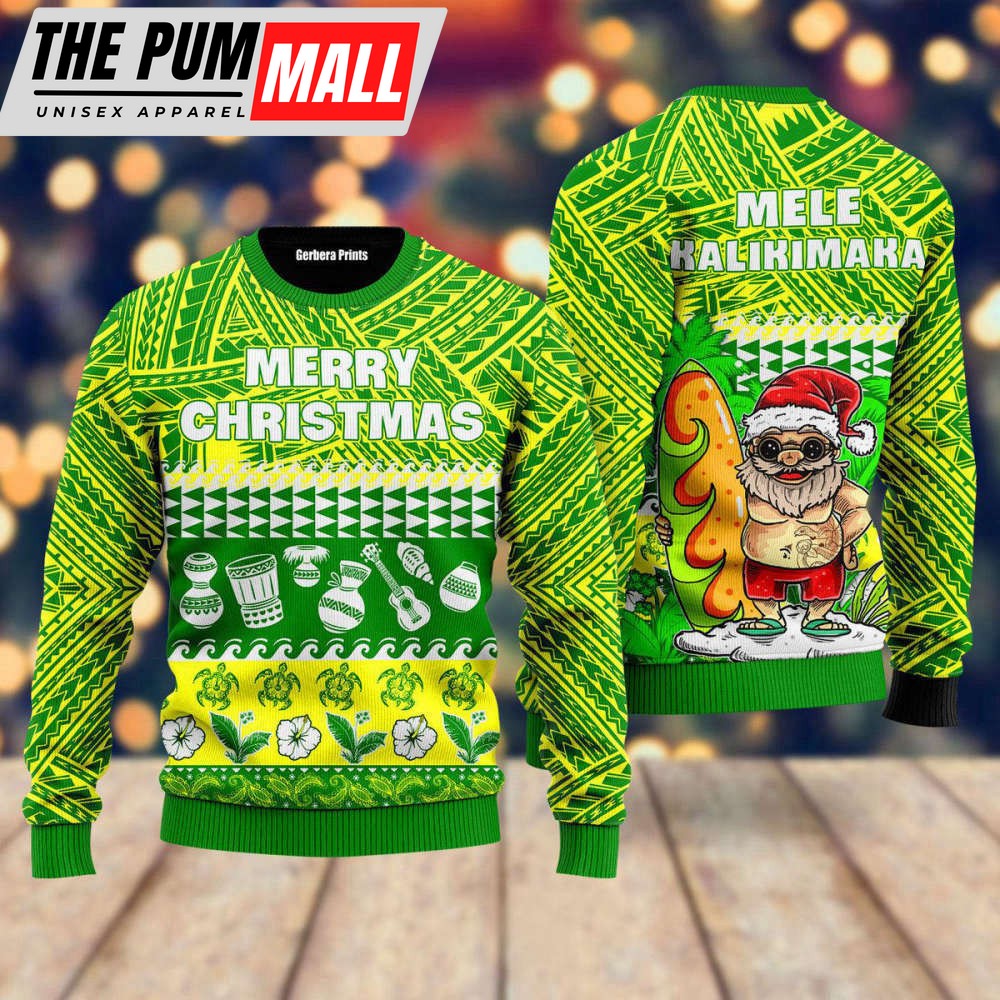 santa-claus-mele-kalikimaka-ugly-christmas-sweater-gift-for-christmas-uh1426-thkkfgmu Santa Claus Mele Kalikimaka Ugly Christmas Sweater – Gift For Christmas UH1426