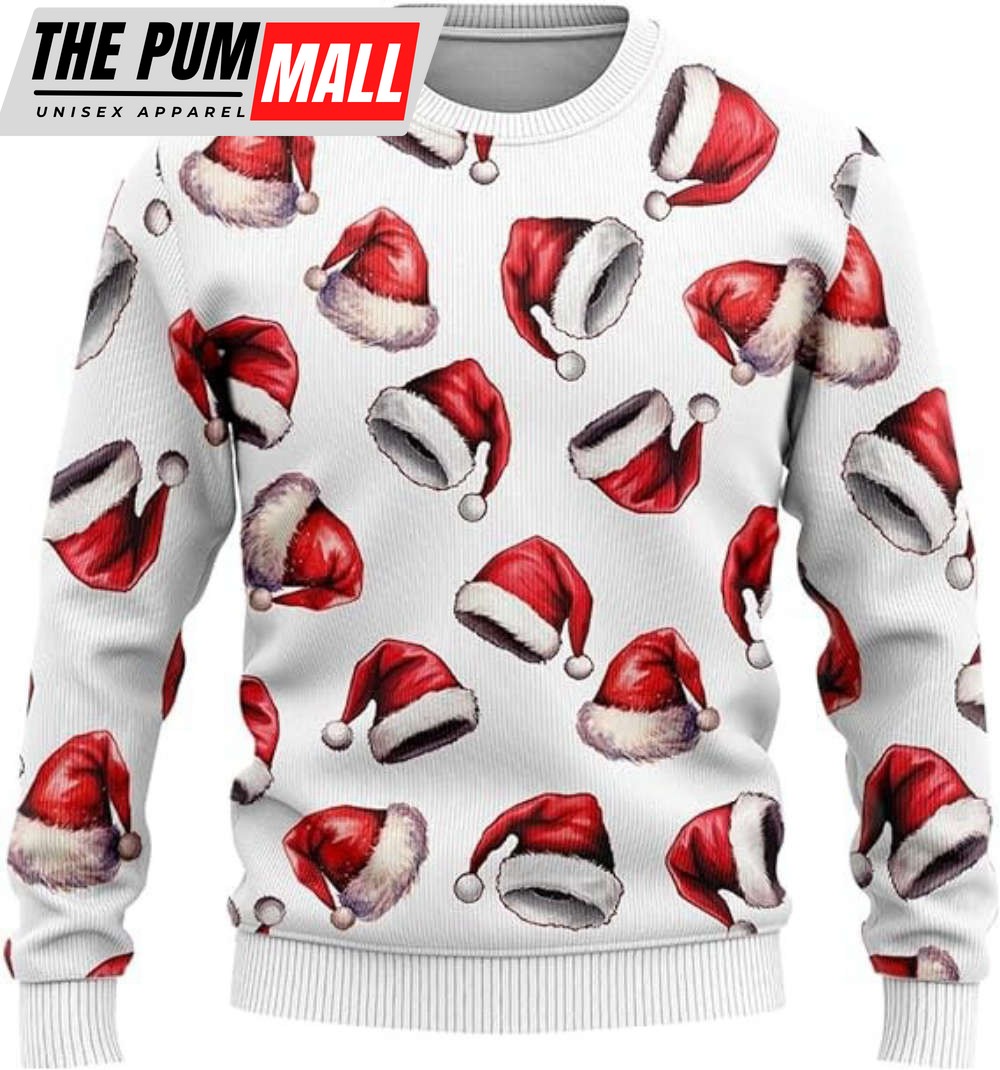 Santa Claus Sweaters for Women, Ugly Christmas Sweater For Men And Women