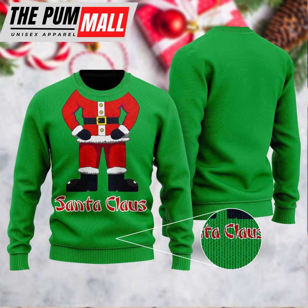 Santa Claus Ugly Christmas Sweater – Gift For Christmas US6254