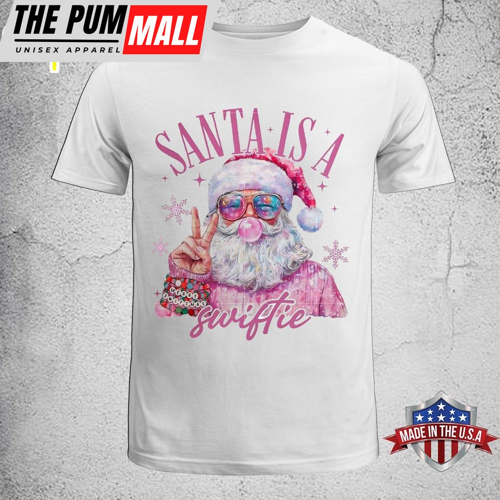Santa Is A Swiftie Christmas Holiday Unisex T-Shirt