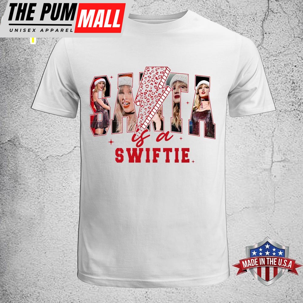 Santa Is A Swiftie Christmas Unisex T-Shirt