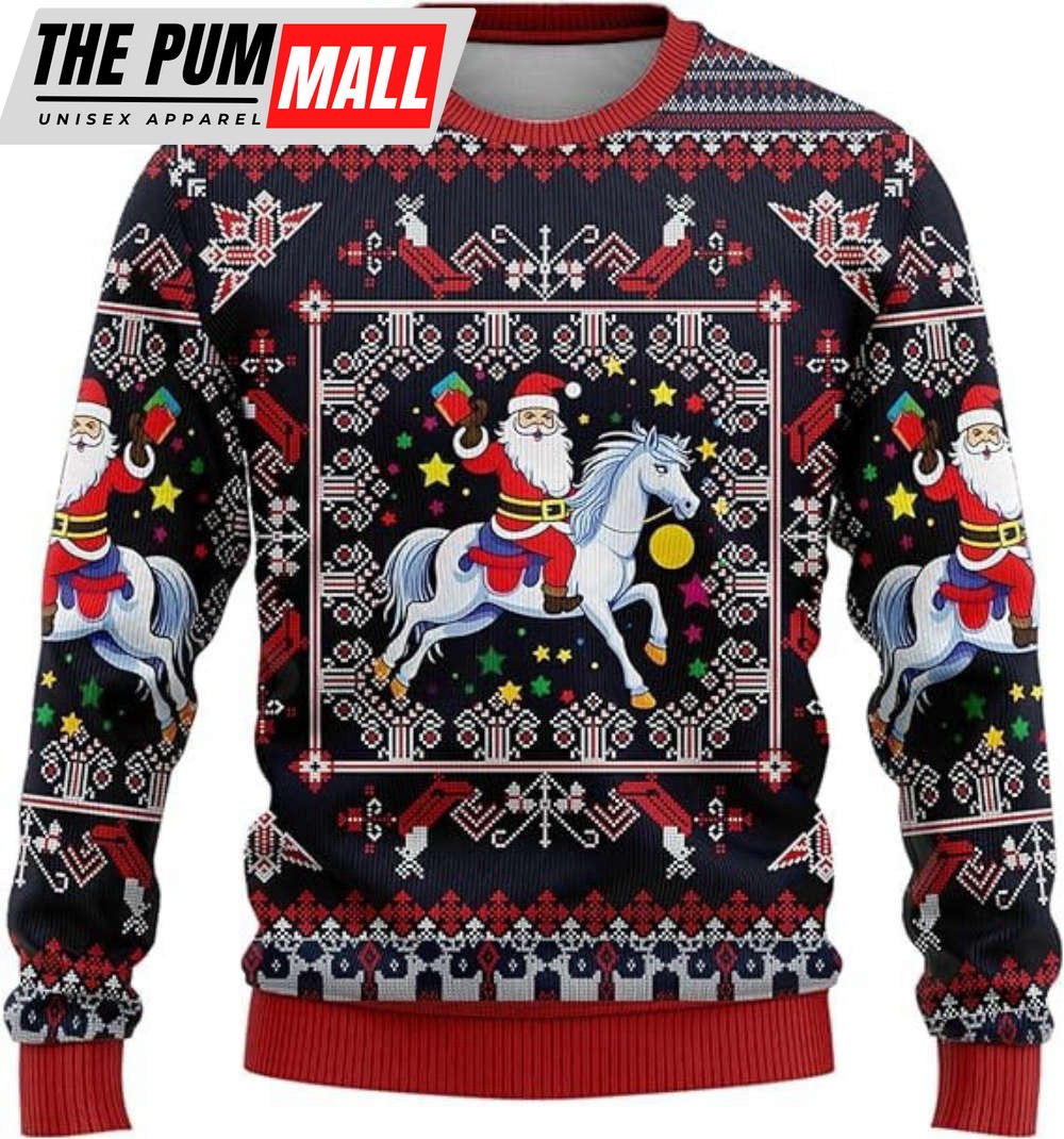 santa-jesus-ugly-christmas-sweaters-merry-christmas-sweater-for-family-m56v5lq1 Santa & Jesus Ugly Christmas Sweaters, Merry Christmas Sweater For Family