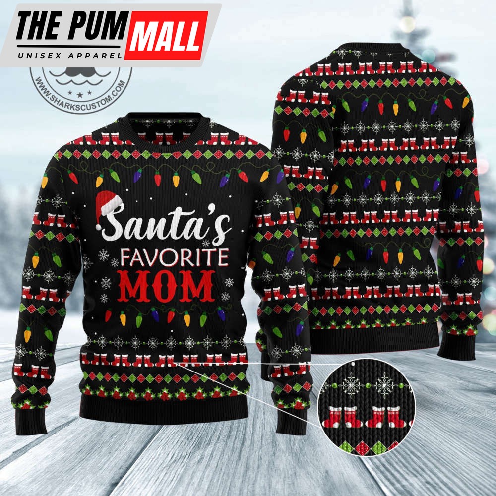 santas-favorite-mom-hz102310-ugly-christmas-sweater-noel-malalan-woepbu2y Santa’s Favorite Mom HZ102310 Ugly Christmas Sweater – Noel Malalan