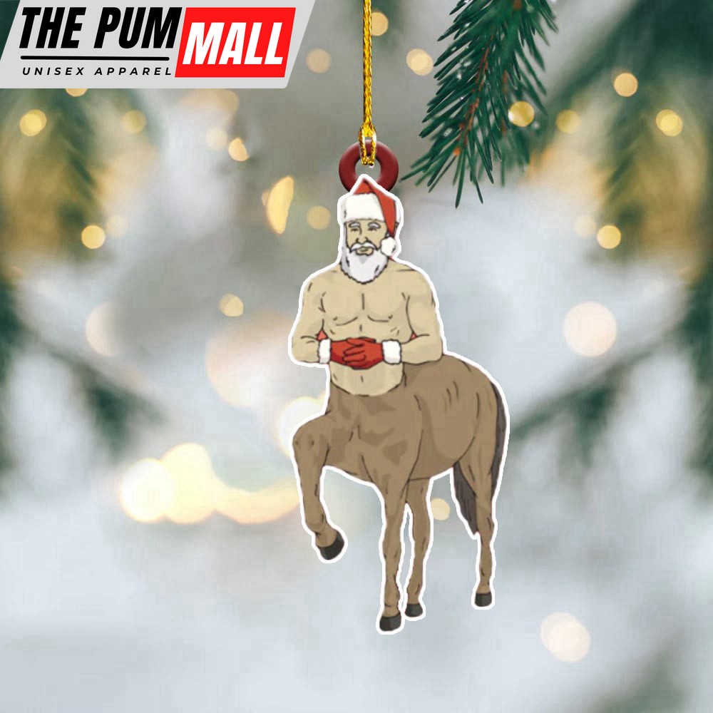 Santaur Ornament Xmas Holiday Santaur Christmas Ornament 2023 Tree Decorations Limited Edition