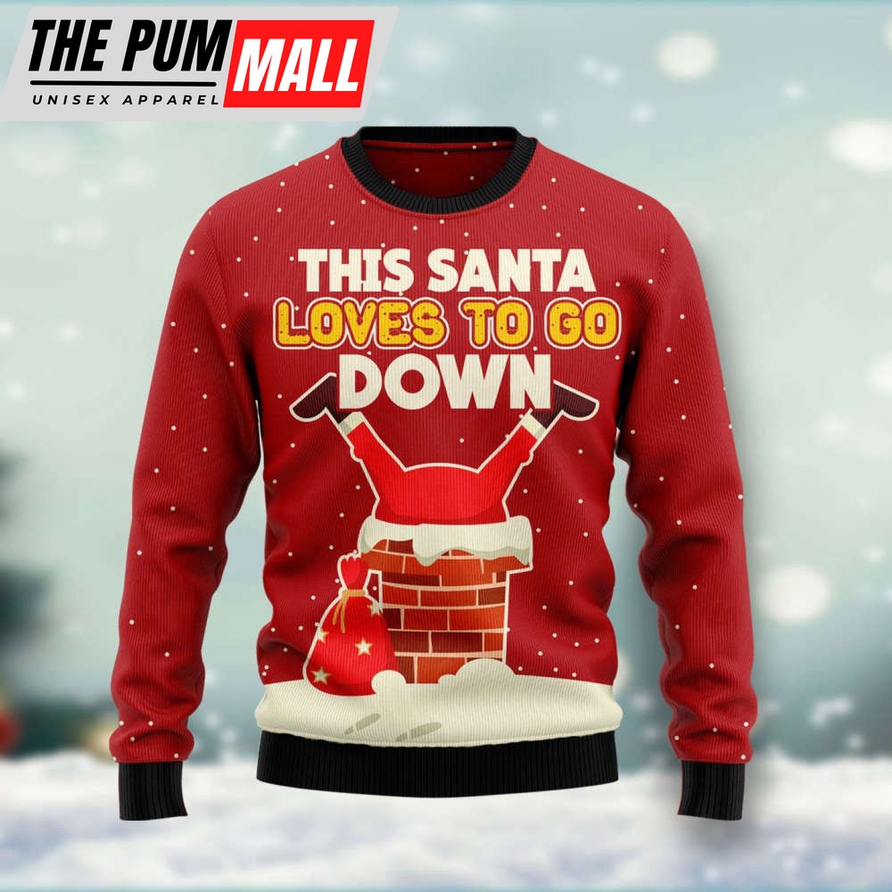 Satan Claus H Ugly Christmas Sweater Gift For Christmas