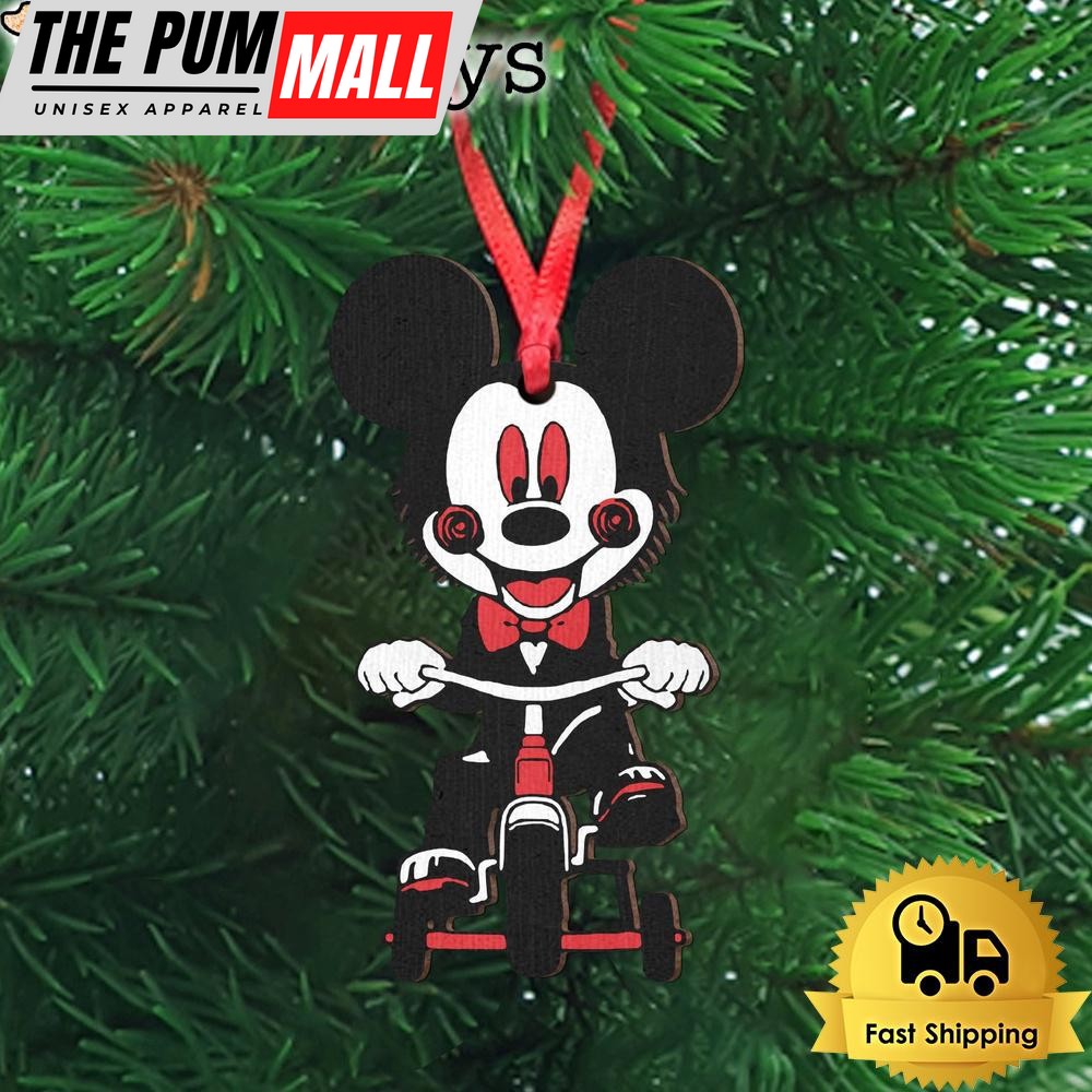 Saw Mouse Wooden Ornament Limited Edition