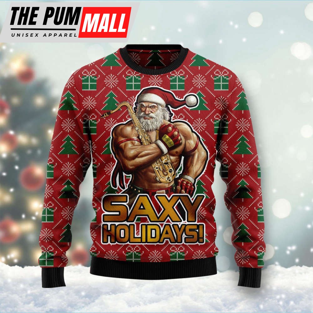 Saxy Holidays HT101304 Ugly Christmas Sweater – Best Gift For Christmas