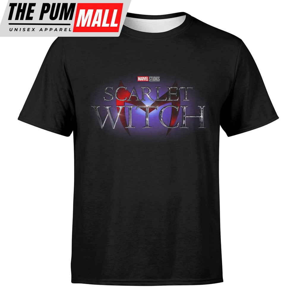 Scarlet Witch Marvel Studios Official Logo Unisex T Shirt