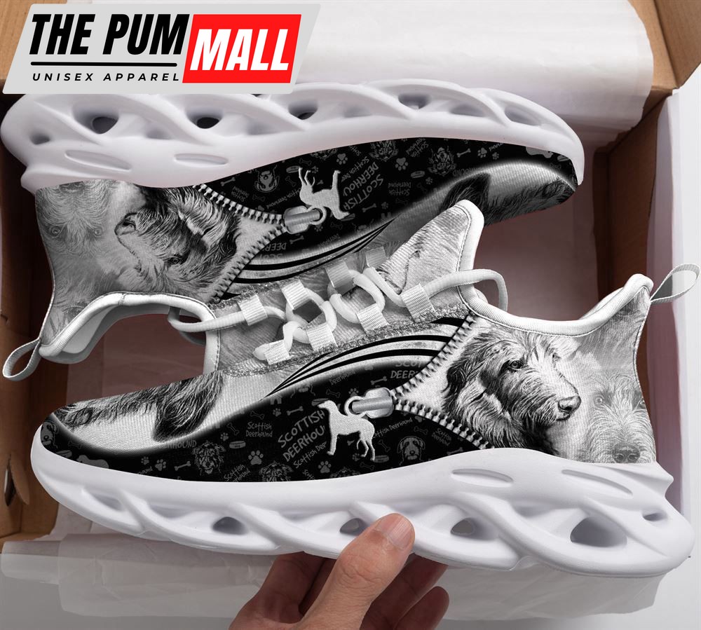 Scottish Deerhound Sketch Max Soul Shoes For Women Men Kid, Gift For Dog Lover