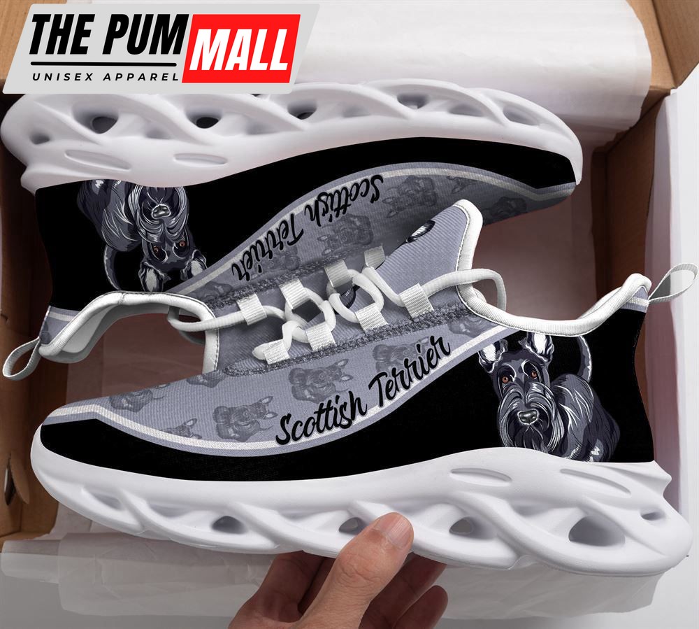 Scottish Terrier Max Soul Shoes, Gift For Dog Lover