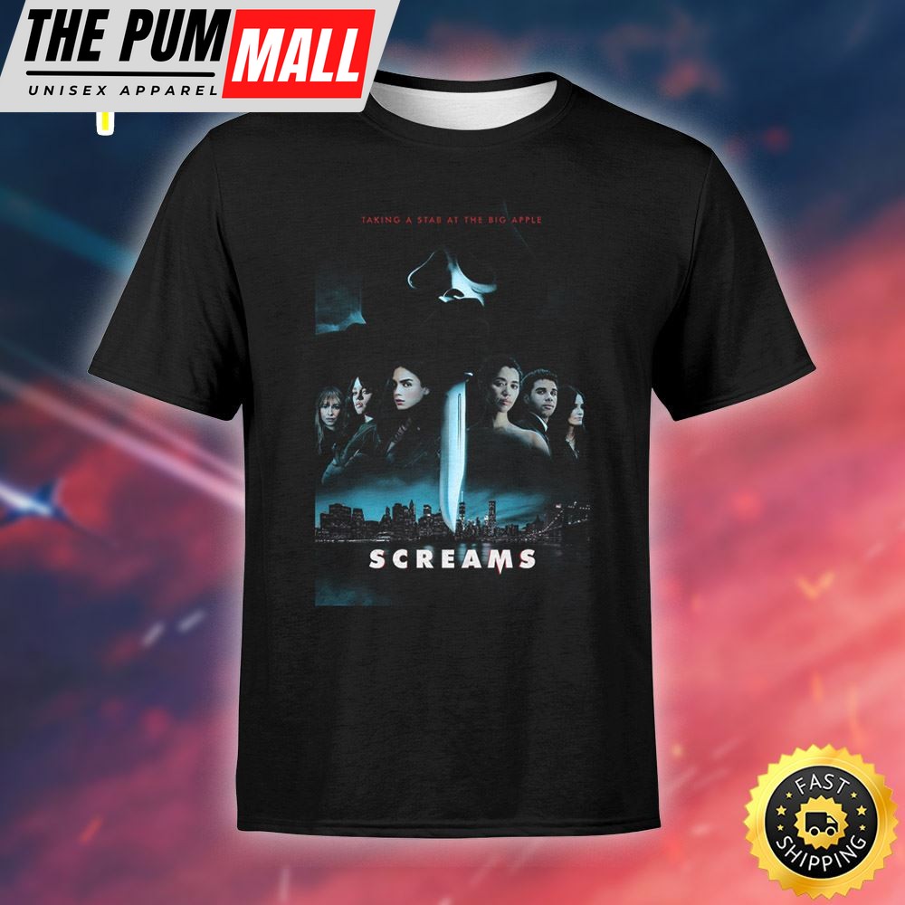Scream VI 2025 Taking A Stab At The Big Apple T-shirt