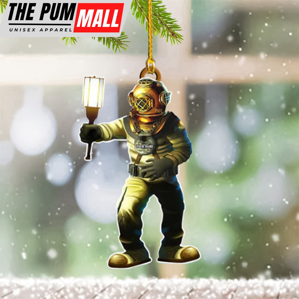 Scuba Diving Ornament Scuba Diver Christmas Ornament Decoration Gift Ideas Limited Edition
