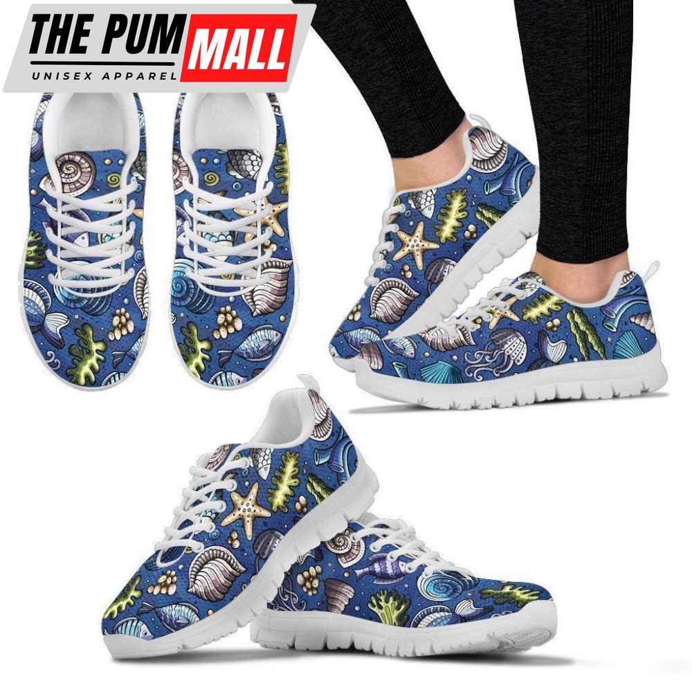 Sea Life Women’s Sneakers Walking Running Lightweight Casual Shoes For Women