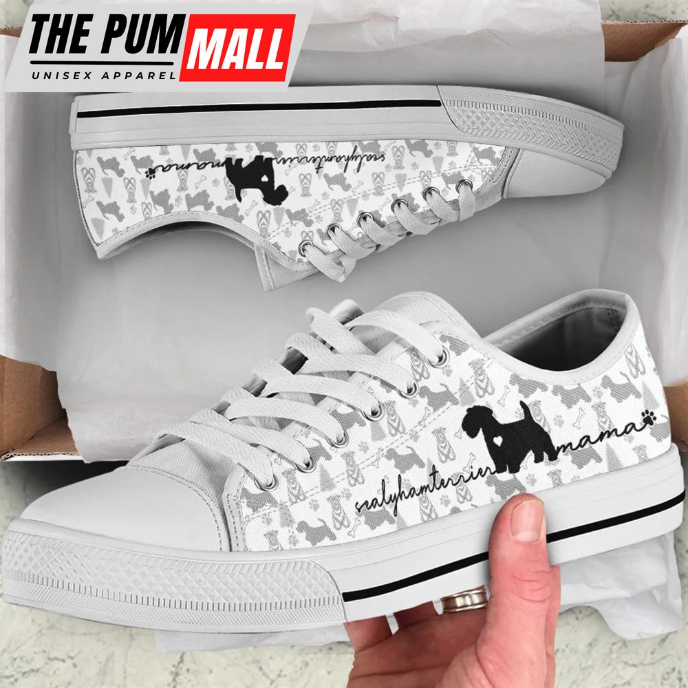 Sealyham Terrier Low Top Shoes – Dog Walking Shoes Men Women – Dog Memorial Gift