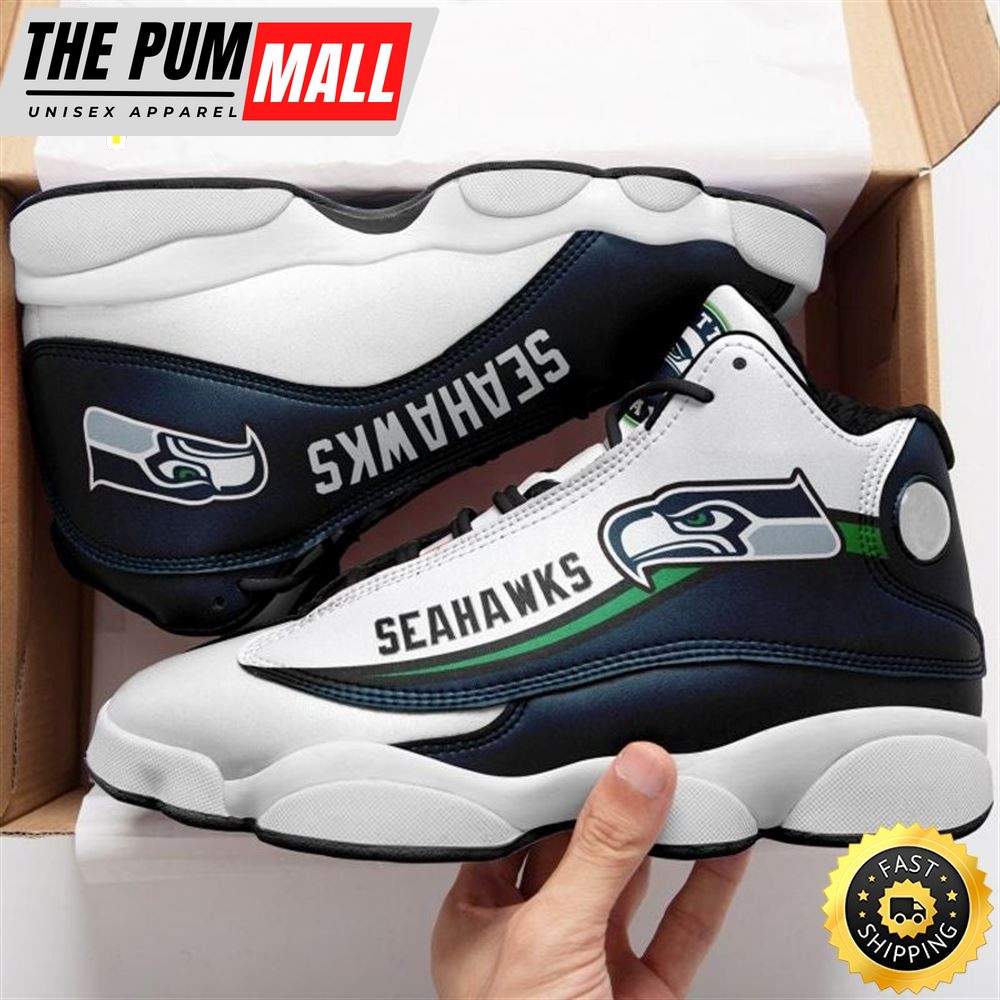 Seattle Seahawks Nfl Air Jd 13 Shoes