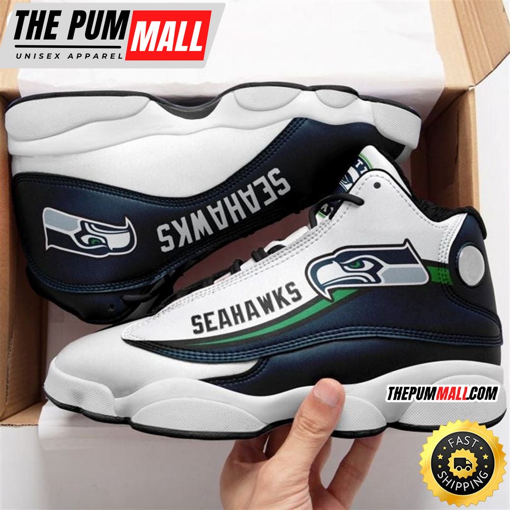 Seattle Seahawks Nfl Air Jd 13 Shoes