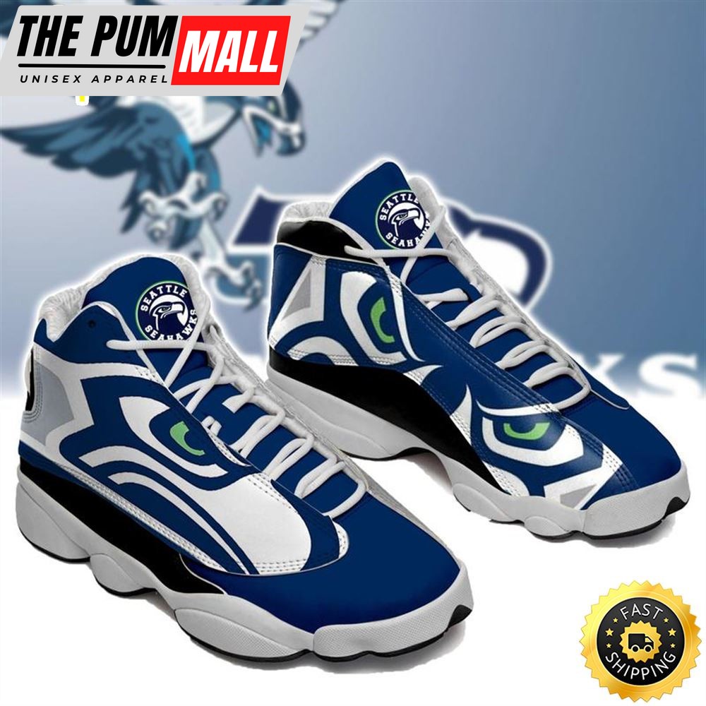 Seattle Seahawks Nfl Ver 1 Air Jd 13 Sneaker