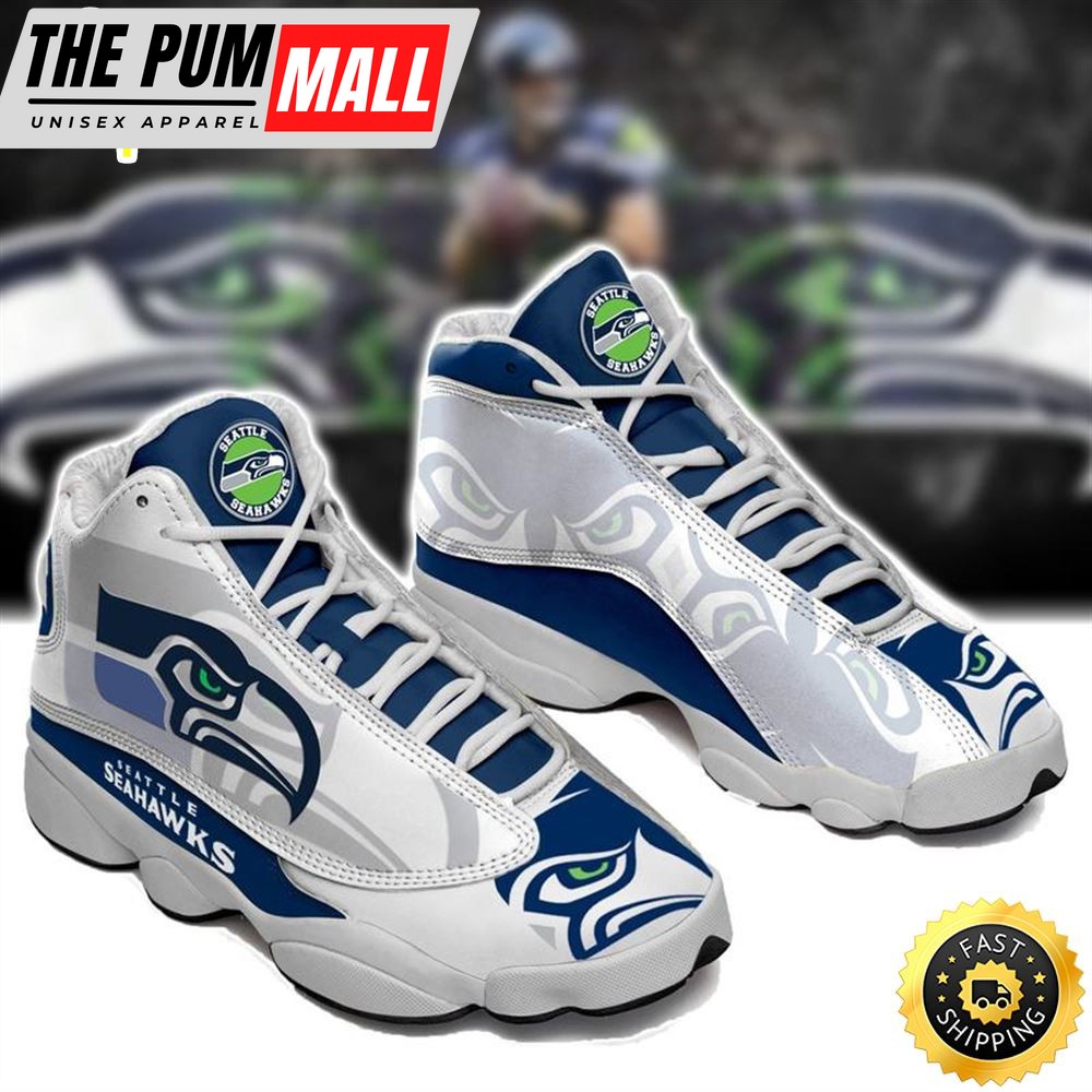 Seattle Seahawks Nfl Ver 2 Air Jd 13 Sneaker