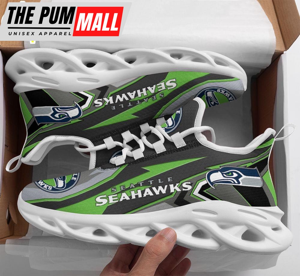 Seattle Seahawks Team NFL Sport Max Soul Shoes Gift For Fans