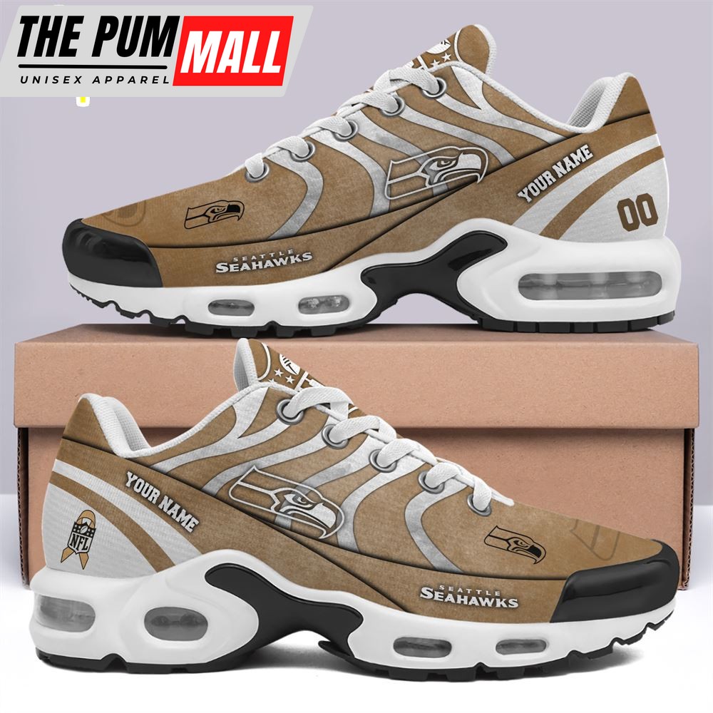Seattle Seahawks TN Shoes Custom Your Name And Number Max Plus Shoes