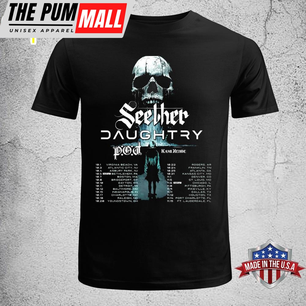 Seether x Daughtry Tour 2025 Unisex T-Shirt
