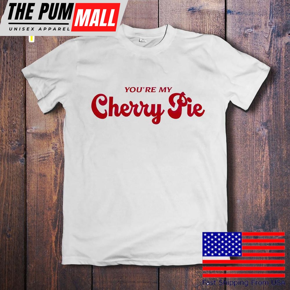 Selena Gomez Youre My Cherry Pie Retro Ringer T-Shirt