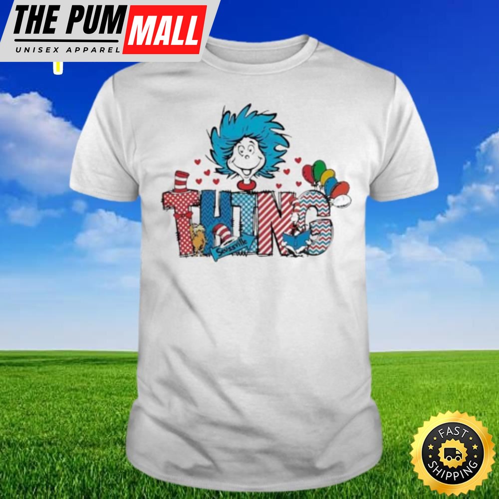 Seussville Little Miss Thing For Life Nfl T-shirt