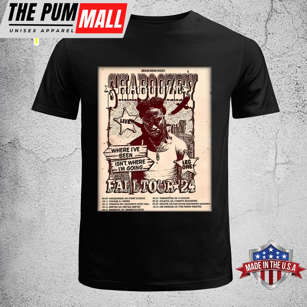 Shaboozey Fall Tour 2025 Poster Unisex T-Shirt