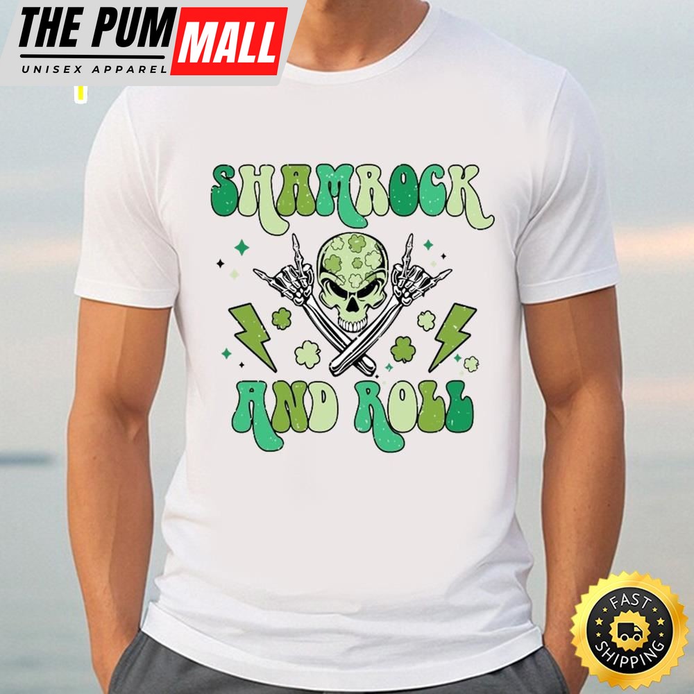 Shamrock And Roll St. Patrickâ€™s Day Shirt