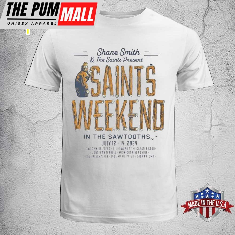 Shane Smith Music Saints Weekend 2025 Event Unisex T-Shirt