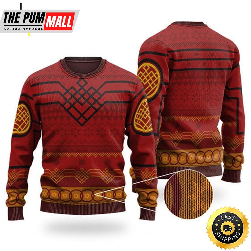 Shang-Chi Dragon Armor Ugly Xmas Sweatẻ