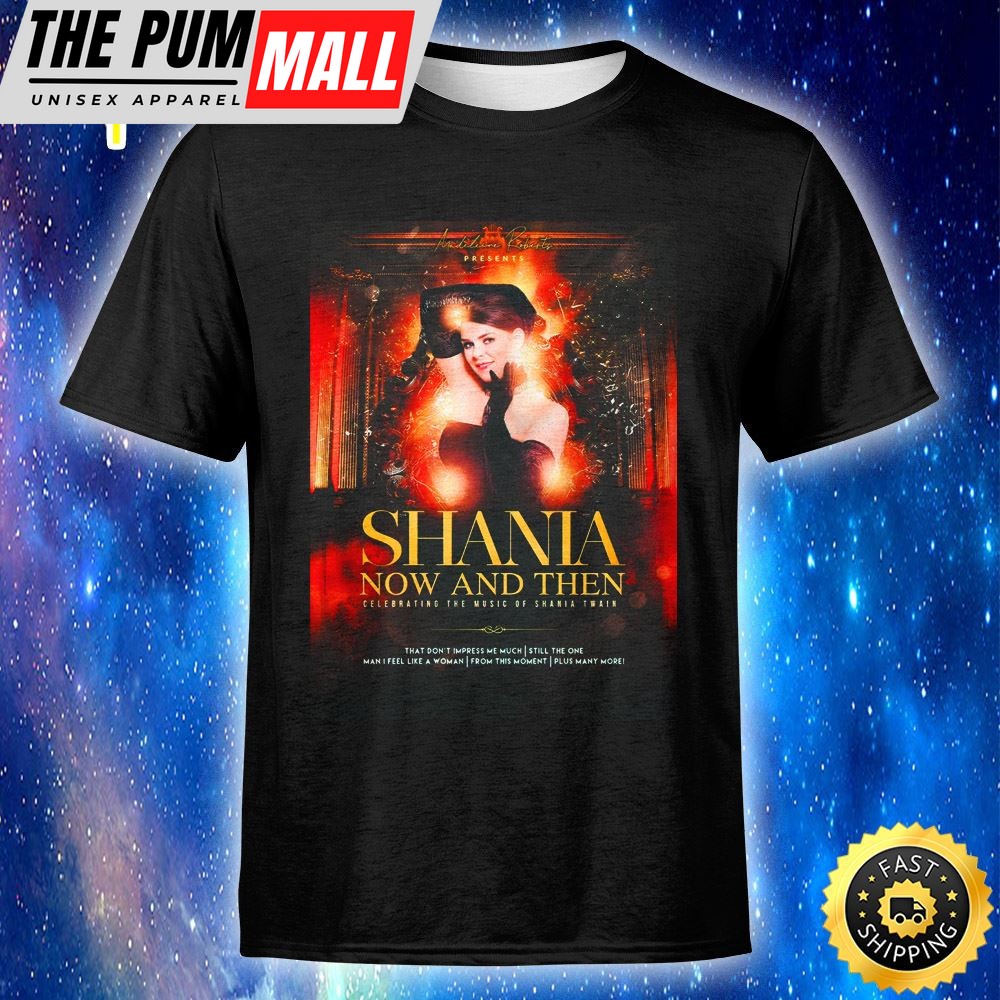 Shania Premier Tribute To Shania Twain – La Zenia, Restaurante Los Cucalos San Javier Murcia, September 7 2025 Unisex T-shirt