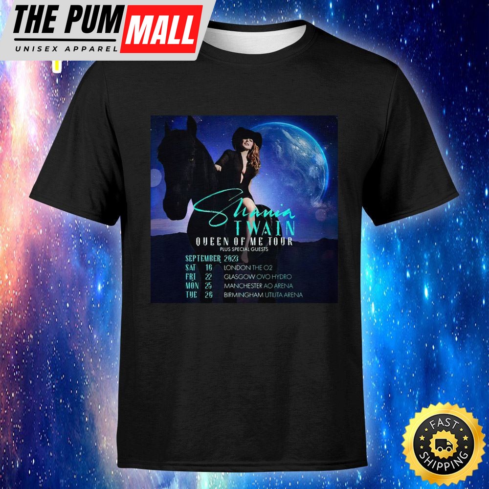 Shania Twain Announces Long-Awaited New Album And Uk Tour For 2025 Unisex T-shirt
