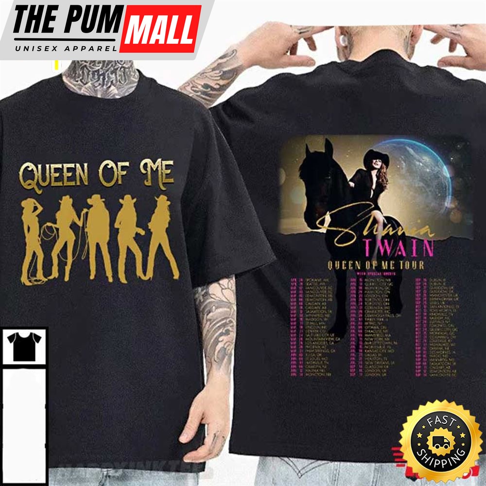 Shania Twain Queen Of Me Tour 2023 Unisex T-shirt
