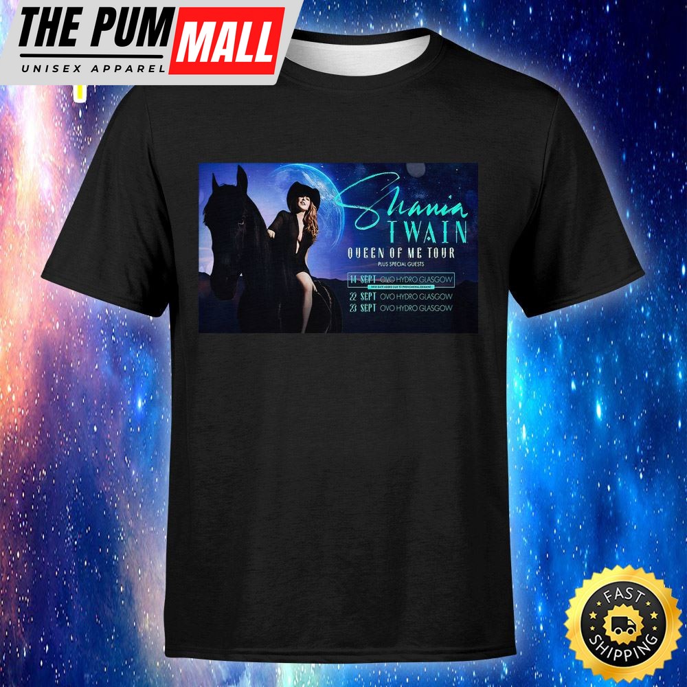 Shania Twain Tour September 2025 Unisex T-shirt