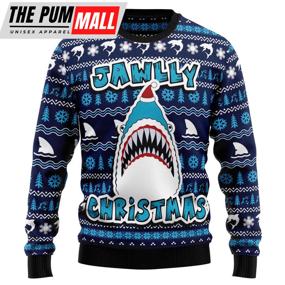 Shark Jawlly Christmas TY210 Ugly Christmas Sweater – Noel Malalan