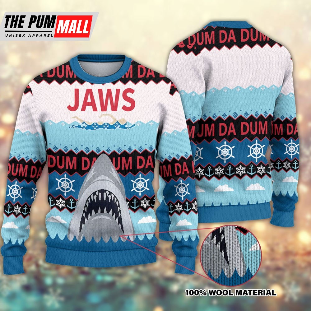 Shark Ugly Christmas Sweater