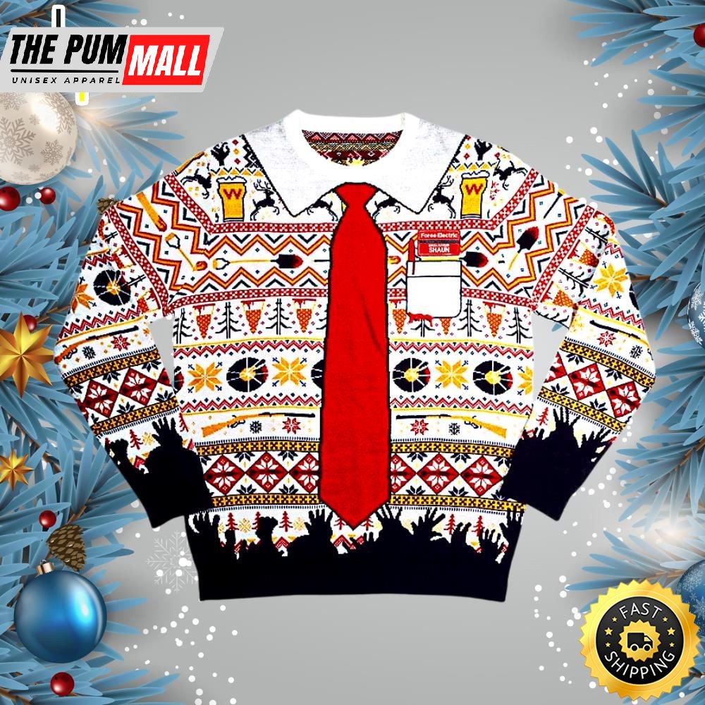 Shaun of the Dead Ugly Christmas Sweater