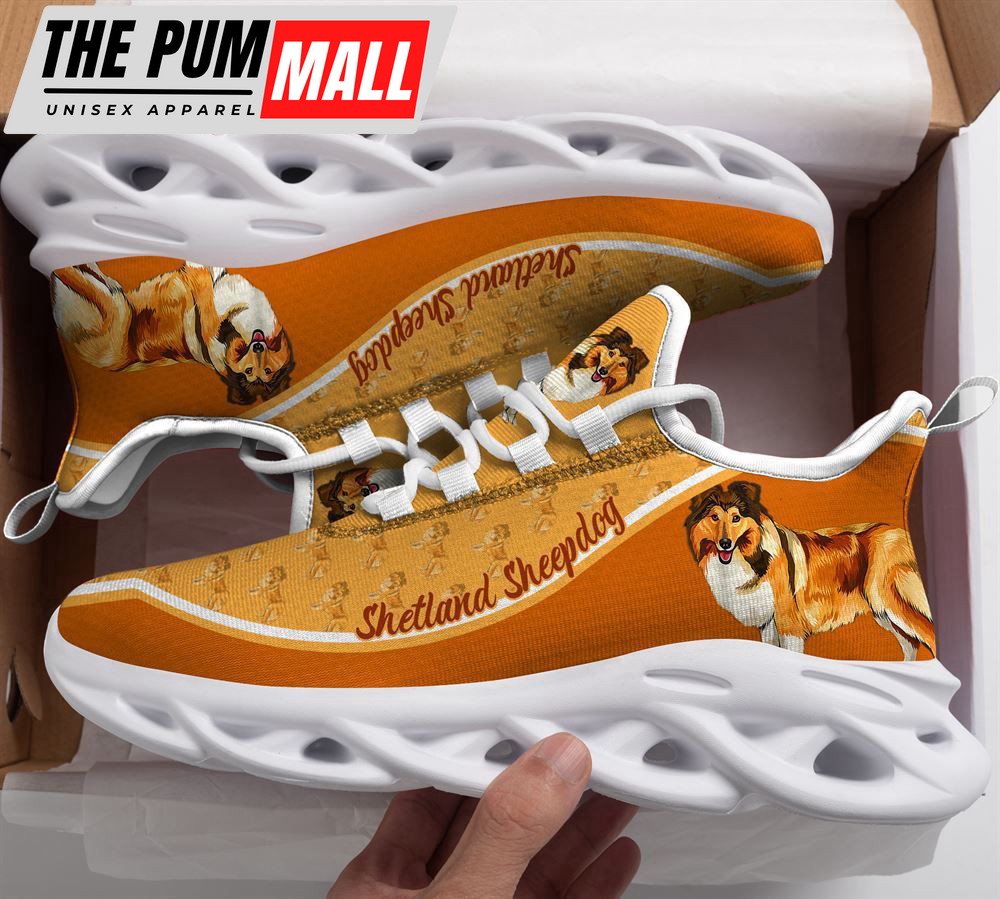 Shetland Sheepdog Max Soul Shoes For Women Men, Gift For Dog Lover
