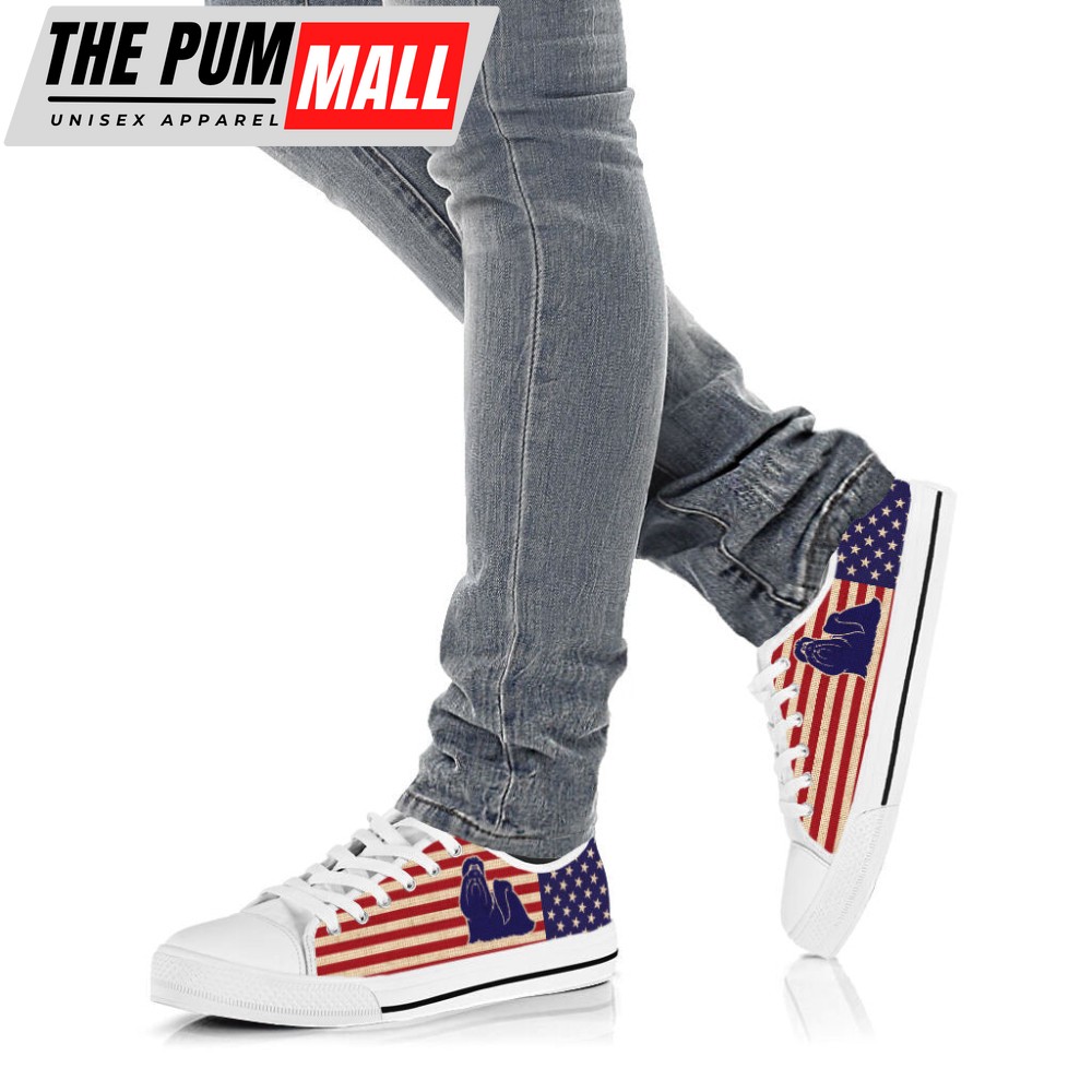 shih-tzu-dog-usa-flag-low-top-shoes-canvas-sneakers-casual-shoes-2oixks1j Shih Tzu Dog USA Flag Low Top Shoes Canvas Sneakers Casual Shoes