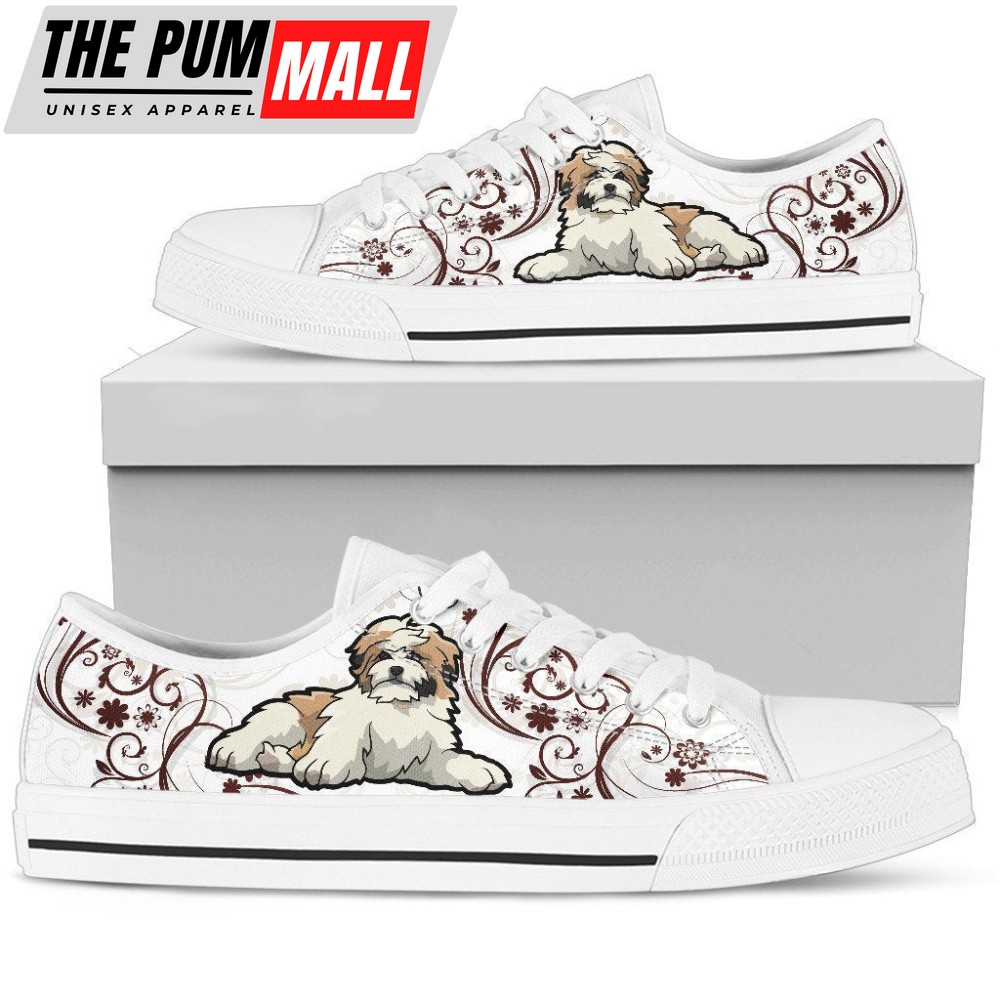 Shih tzu Women’s Low Top Shoe – Comfortable & Trendy Footwear