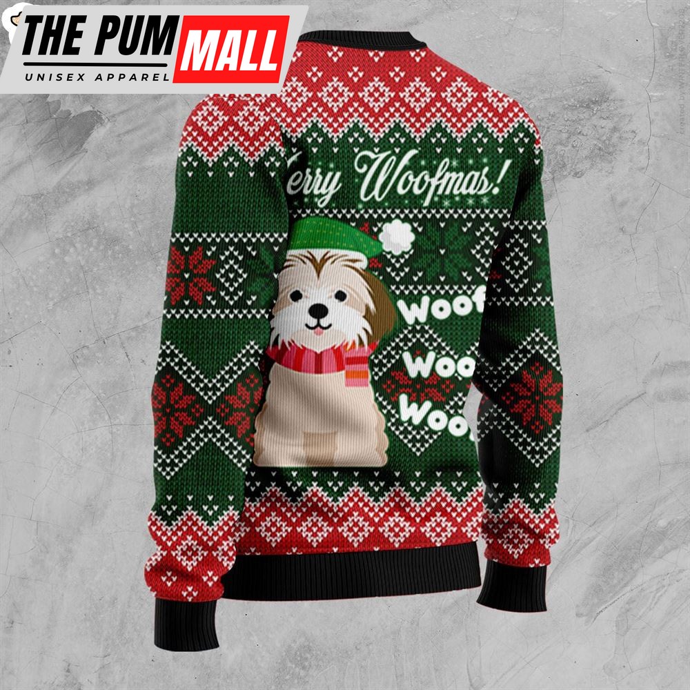 shih-tzu-woofmas-ugly-christmas-sweater-dog-memorial-gift-unisex-crewneck-sw-mxwqoar1 Shih Tzu Woofmas Ugly Christmas Sweater – Dog Memorial Gift – Unisex Crewneck Sweater