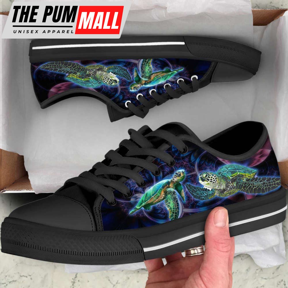 Shop Stylish Galaxy Turtle Low Top Shoes – TA030629