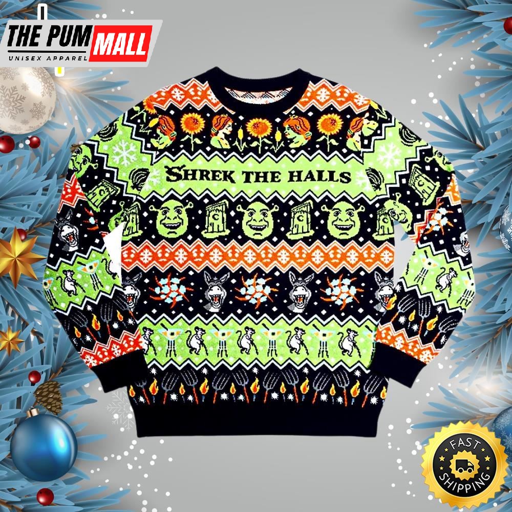 Shrek Christmas Jumper Ugly Jumper