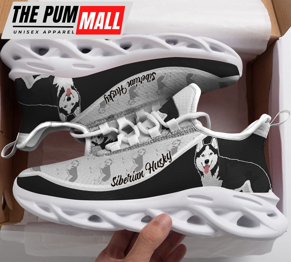 Siberian Husky Max Soul Shoes, Gift For Dog Lover