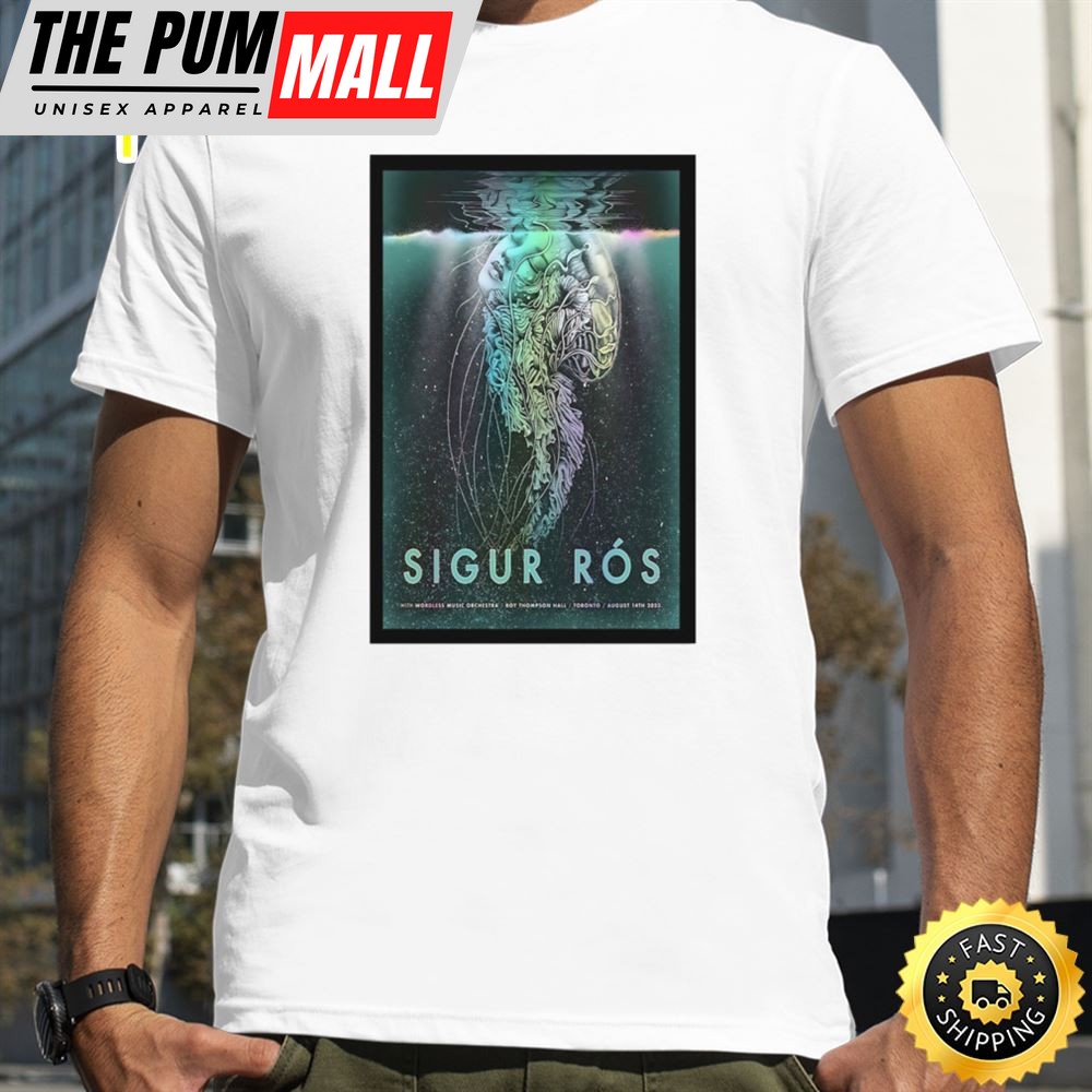 Sigur Ros August 14 Roy Thomson Hall Toronto On Tour 2025 Design T-shirt