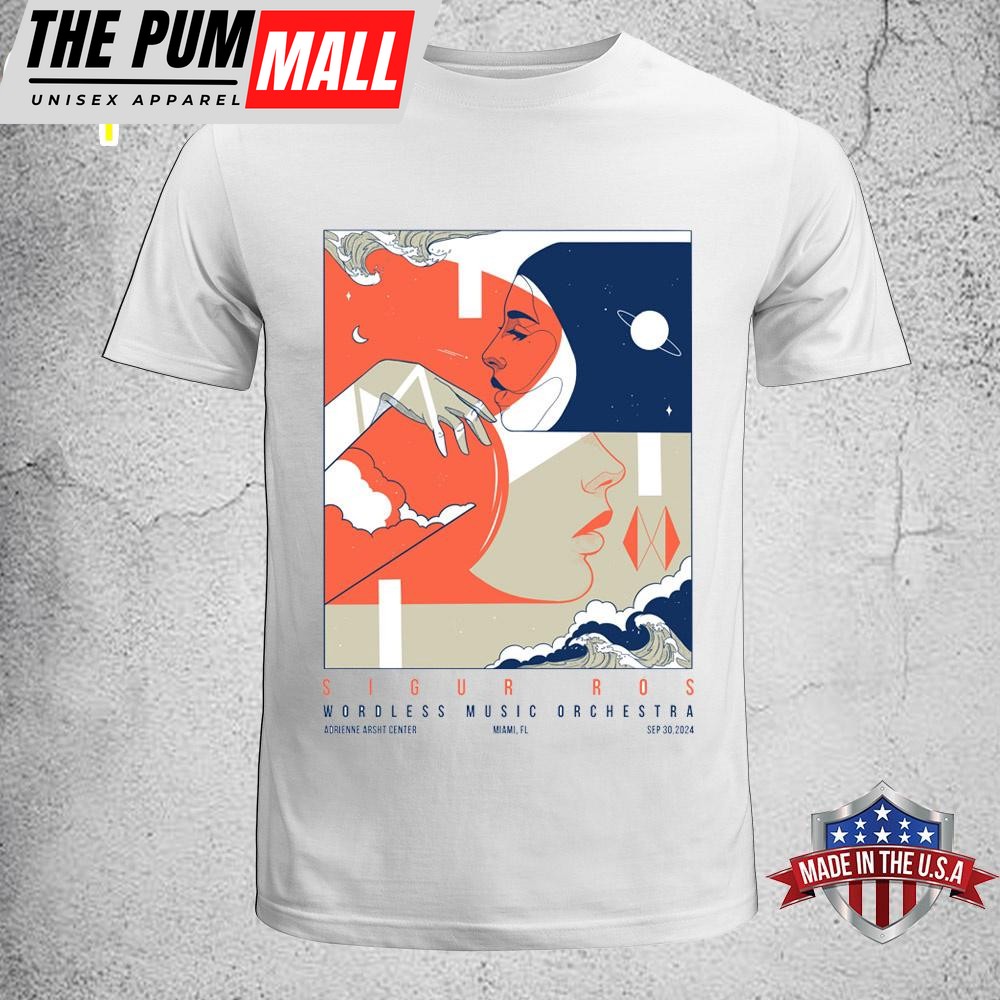 Sigur Ros Miami September 30, 2024 Poster Unisex T-Shirt