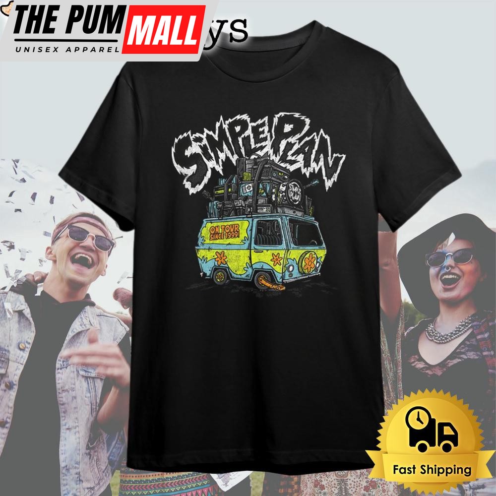Simple Plan Band In Van Tour T Shirt
