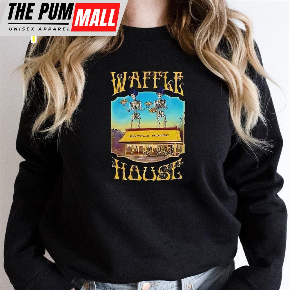 Skeleton Waffle House Shirt